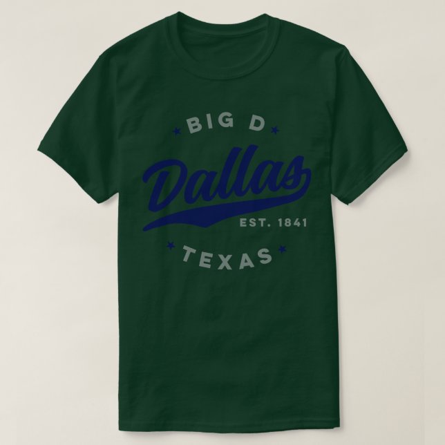 Camiseta Gran D Dallas Texas (Diseño del anverso)