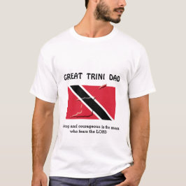 Camiseta GRAN DAD TRINI DAD Fuerte valiente Personalizado