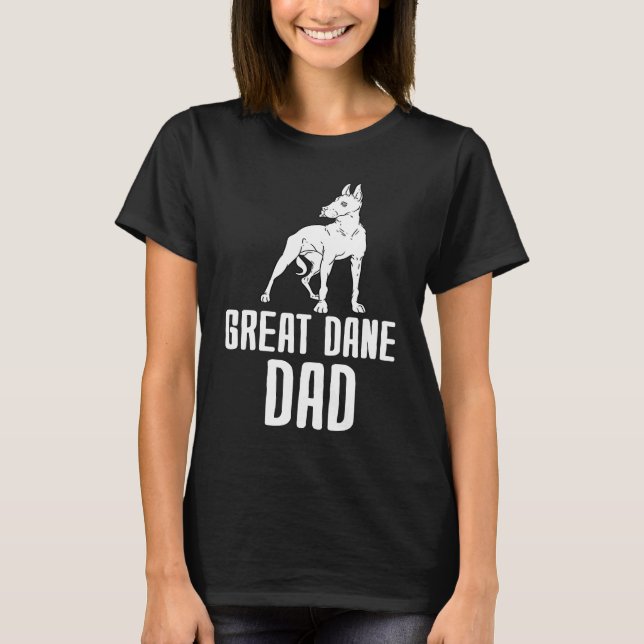 Camiseta Gran Dane Dad (Anverso)