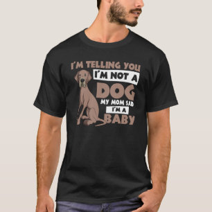Camiseta Gran Dane Mom Gentle Dog German Mastiff