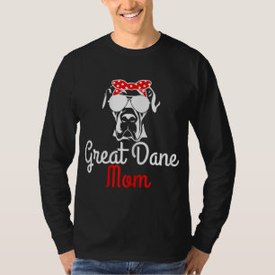 Camiseta Gran Dane Mom Vintage Gracioso Perro Cute Gran Dan