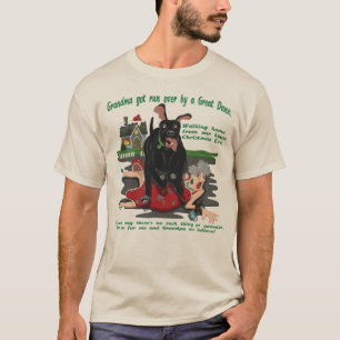 Camiseta Gran dane y abuela