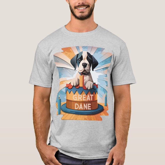 Camiseta Gran danés (Anverso)