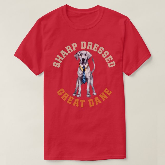 Camiseta Gran danés 1 (Diseño del anverso)