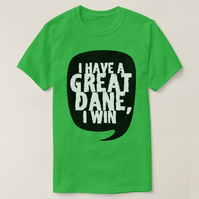 Camiseta Gran danés 6 (Diseño del anverso)