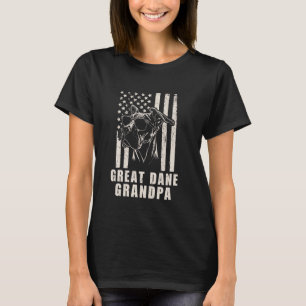 Camiseta Gran danés abuelo abuelo abuelo estadounidense ban
