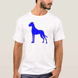 Camiseta Gran Danés azul