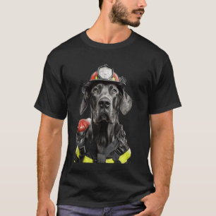 Camiseta Gran Danés Bombero