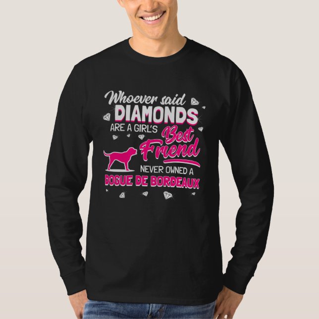 Camiseta Gran Danés de Burdeos  2 (Anverso)