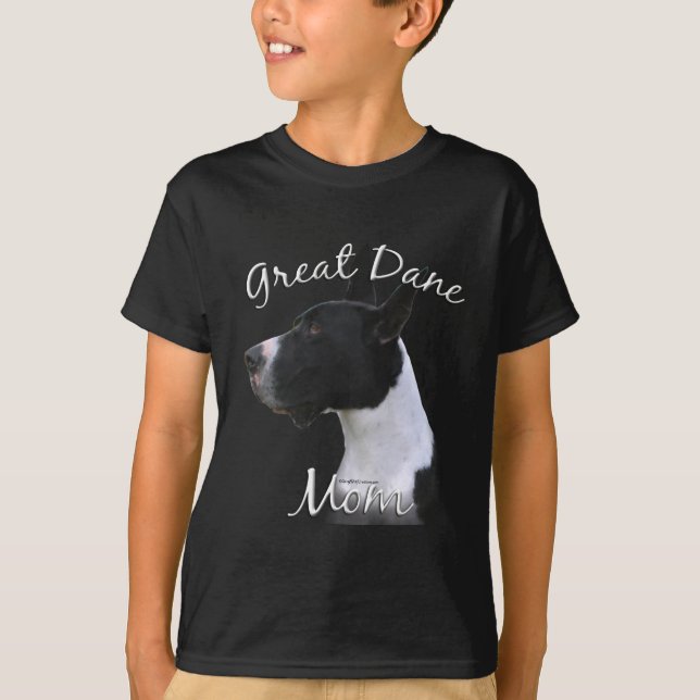 Camiseta Gran danés (manto) mamá 2 (Anverso)