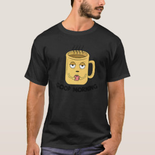 Camiseta Gran Declaración Caffeine Café Copa Desayuno Wak