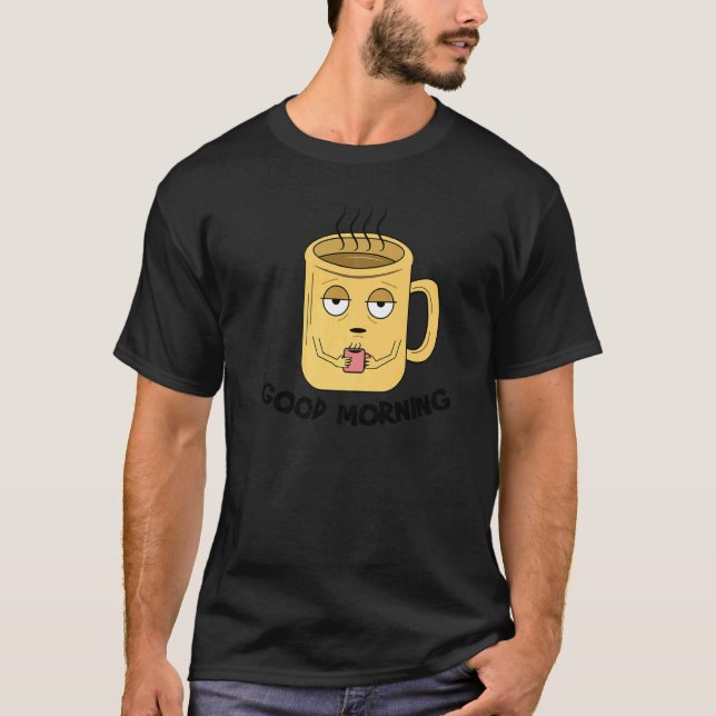 Camiseta Gran Declaración Caffeine Café Copa Desayuno Wak (Anverso)