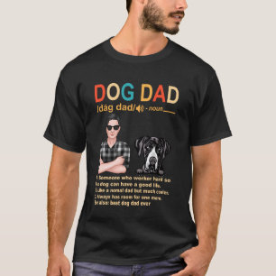Camiseta Gran definición de papá de perro Dane para papá di