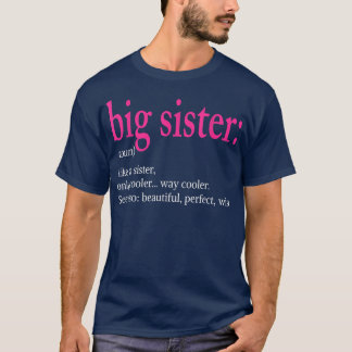 Camiseta Gran Definición Hermana Como Hermana Pero Fría