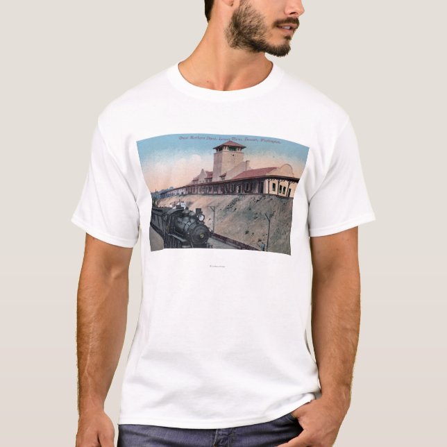 Camiseta Gran depósito septentrional 2 del ferrocarril (Anverso)