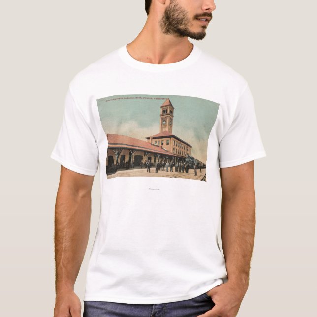 Camiseta Gran depósito septentrional del ferrocarril (Anverso)