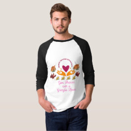 Camiseta Gran día de acción de gracias