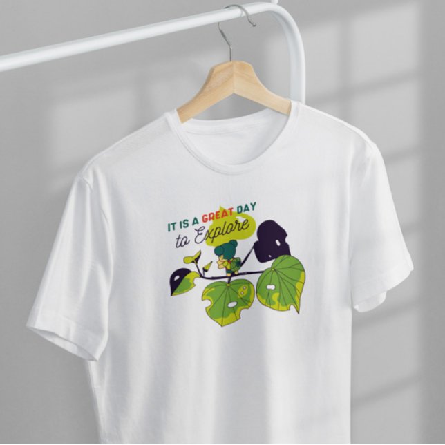 Camiseta Gran Día Para Explorar (Subido por el creador)