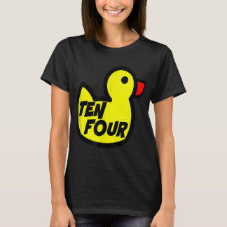 Camiseta Gran Diez Cuatro Camiones de Convoy de Pato de Gom