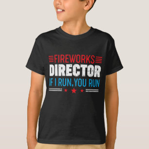 Camiseta Gran Director Americano De Fuegos Artificiales Si 