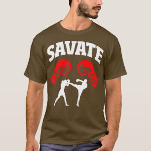 Camiseta Gran diseño de boxeo Savage Kick MMA Kickboxing