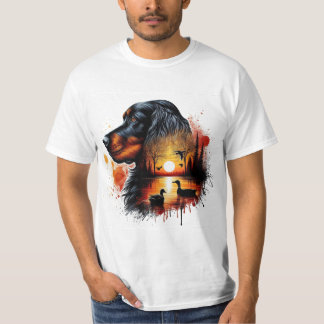Camiseta Gran diseño para un perro jordano.