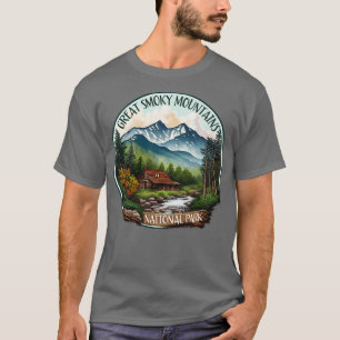Camiseta Gran diseño vintage del Parque Nacional de las Mon