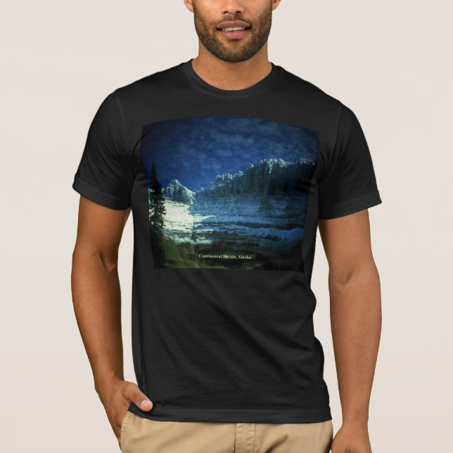 Camiseta Gran división continental en Alaska (Anverso)