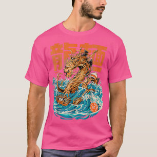 Camiseta Gran dragón de Ramón del Noodle Kanagawa Japonés