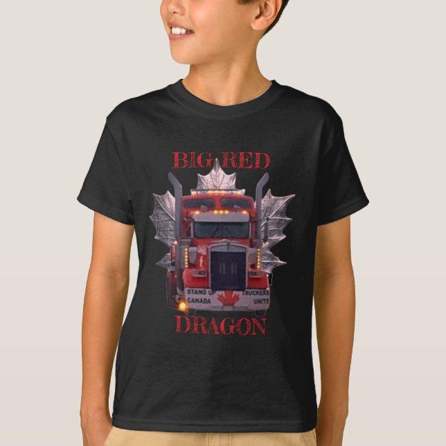 CAMISETA GRAN DRAGÓN ROJO (Anverso)
