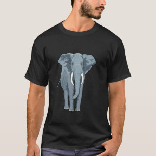 Camiseta Gran elefante asombroso animal zoológico