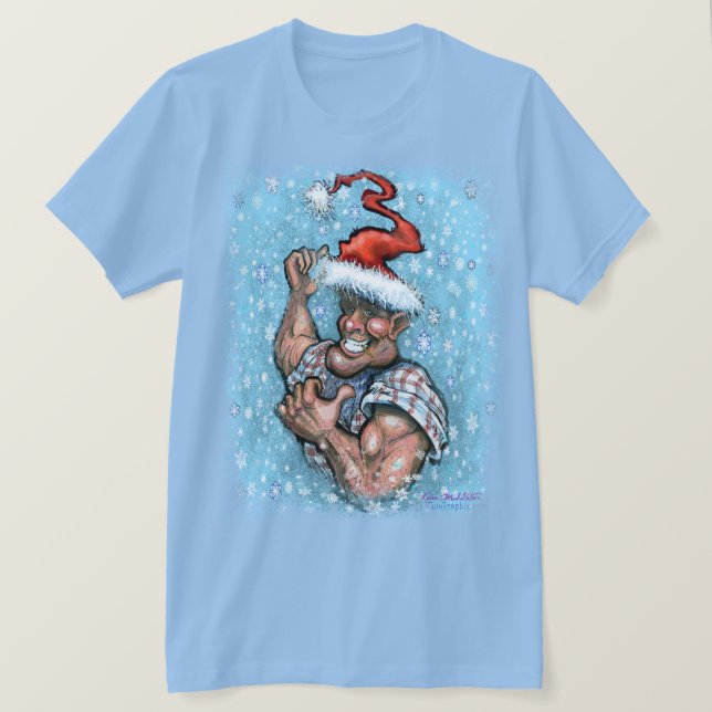 Camiseta Gran Elfo de Navidad (Anverso del diseño)