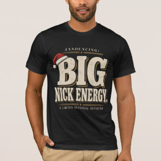 Camiseta Gran Energía de Nick Tipografía Divertida de Navid