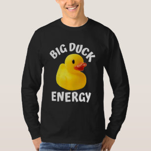 Camiseta Gran Energía de Pato  Pato de Goma Amarillo Hombre
