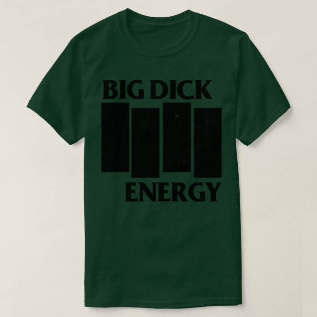 Camiseta Gran energía de pene 2 (Diseño del anverso)