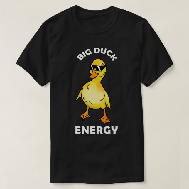 Camiseta Gran energía del pato (Diseño del anverso)