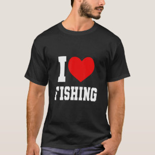 Camiseta Gran Equipo de Pesca Me Encanta el Deporte de la P