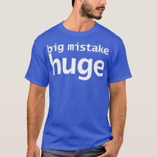 Camiseta Gran error de tipografía divertida
