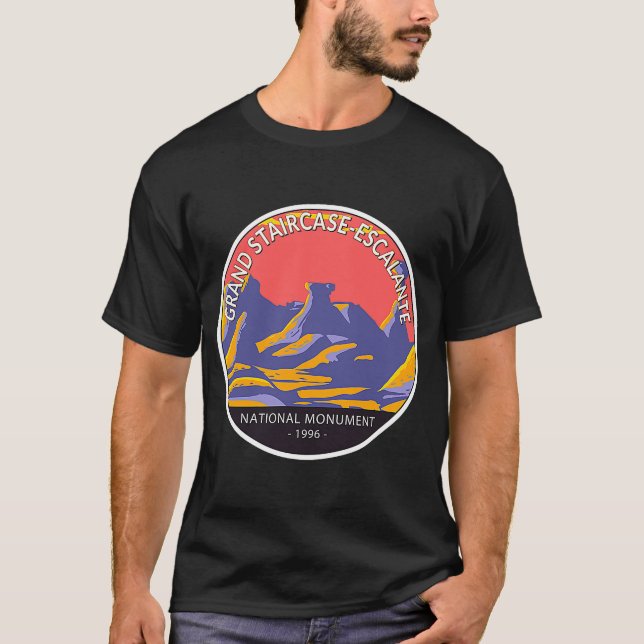 Camiseta Gran Escalera Escalante Monumento Nacional Utah V (Anverso)