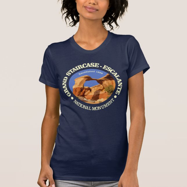 Camiseta Gran Escalera - Monumento Nacional Escalante (Anverso)