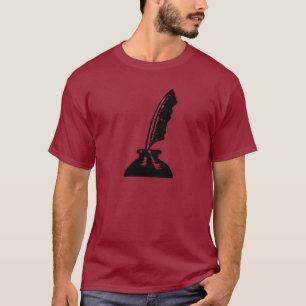 Camiseta Gran escritor o profesor Quill Pen