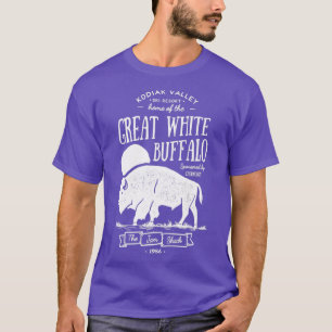 Camiseta Gran estación de esquí de Búfalo Blanco Kodiak Val