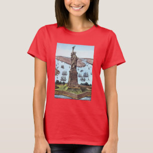 Camiseta Gran Estatua de Bartholdi