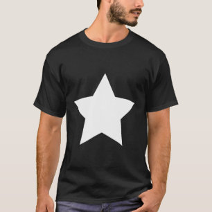 Camiseta Gran estrella blanca