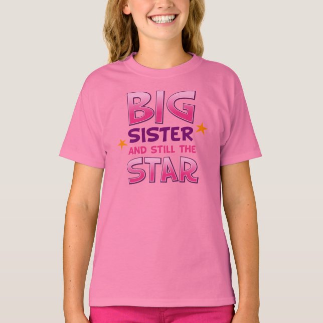 Camiseta Gran estrella hermana (Anverso)
