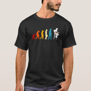 Camiseta Gran evolución de la mandolina regalo música folk