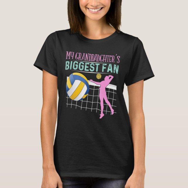 Camiseta Gran familia de fans de las nietas (Anverso)