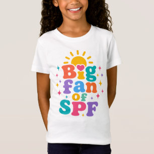 Camiseta Gran fan de la protección solar SPF en verano