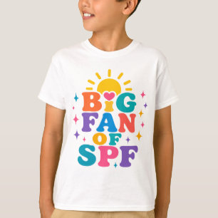 Camiseta Gran fan de la protección solar SPF en verano