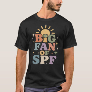 Camiseta Gran fan de la protección solar SPF en verano